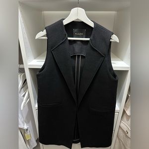 Massimo Dutti -  Vest - Size M - Black